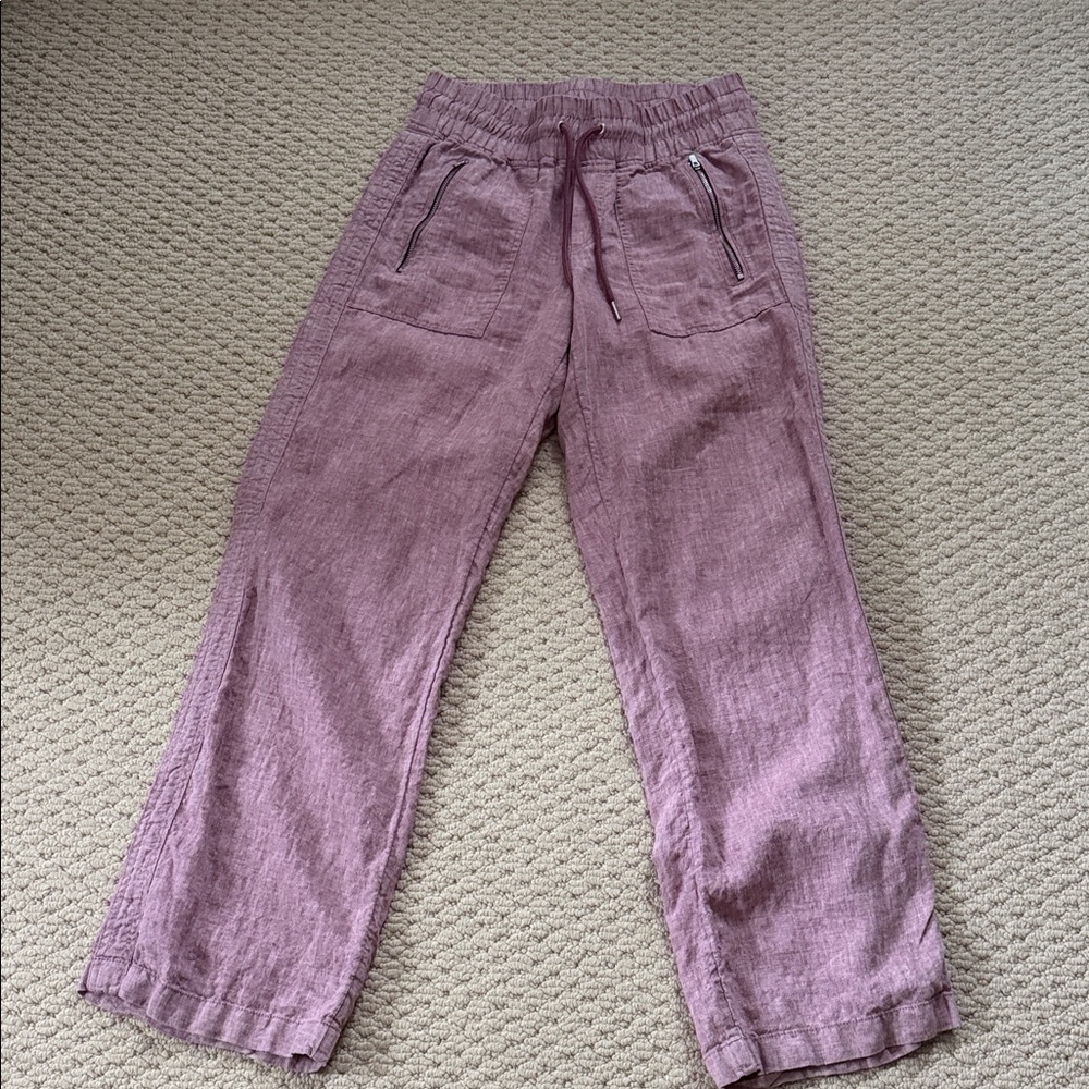 Athleta Linen pants size 4